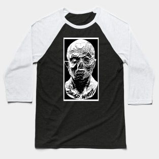 Dead White Art Baseball T-Shirt